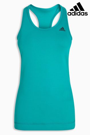 Green adidas Gym Techfit Vest